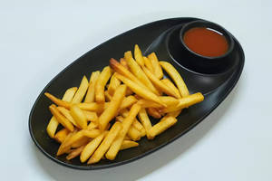 Sizzling italian fries