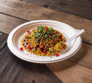 Kolkata Moong Dal Chaat + Masala Thums Up