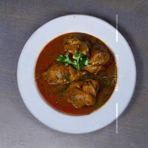 Chicken sambhal oelek sauce dry