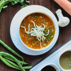 Veg Lung Fung Soup