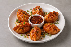 Chilli Garlic Momos