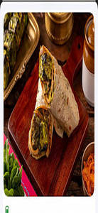 Paneer Hariyali Roll
