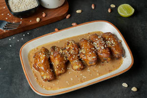 Peanut Chicken Wings