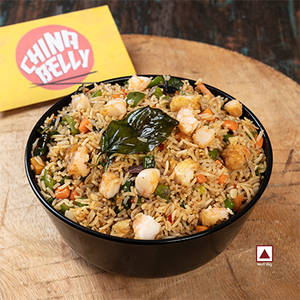 Prawn Chilli Basil Fried Rice Large