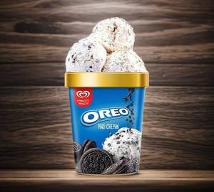 Kwality Wall's Oreo And Cream Tub