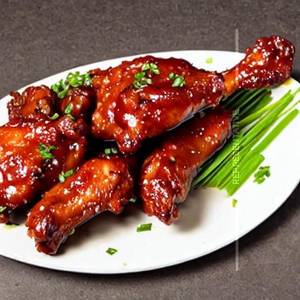 Butter garlic wings [little sauce]