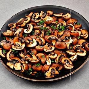 Classic mushroom dry