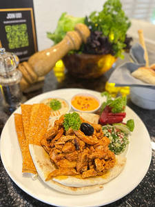 Chicken Shawarma Platter.