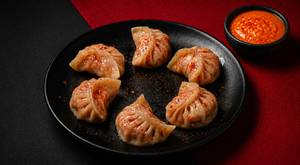 Chicken Peri Peri Steamed Momo 6 Pcs