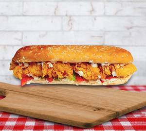 Shawarma Chicken Long Burger