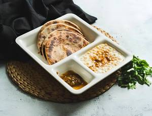 Raita And Paratha 
