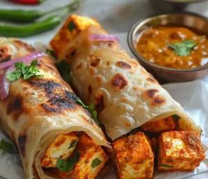 Panner Tikka Roll