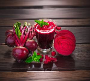 Beetroot special milkshake
