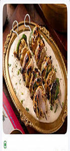 Stuffed Mushroom Malai Tikka