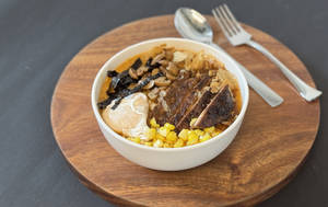 Miso Teriaki Chicken Ramen Bowl