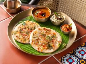 Tomato Onion Uthappam