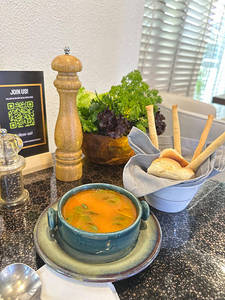 Smoked Tomato & Basli Broth