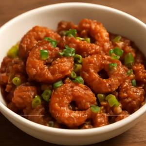 Prawns Manchurian Dry