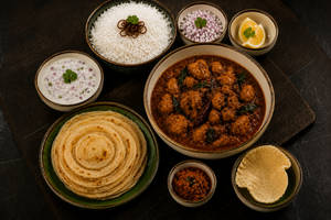 Chicken Chettinad Combo
