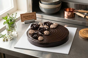 Chocolate Truffle Eggless Cake
