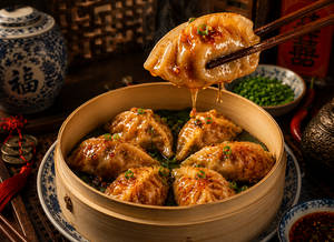 Veg Steamed Schezwan Momo