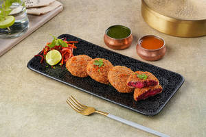 Beetroot Cheese Chops
