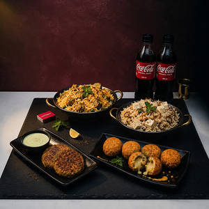 Veg Biryani Meal For 2