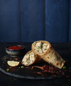 Koyla Smoked Paneer Tikka Mini Roll