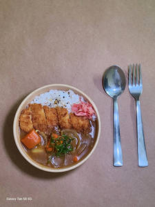 Japanese Chicken/prawn Curry Rice Bowl