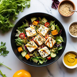 Paneer Salad (high Protein)