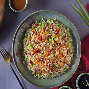 Veg Chilli Garlic Fried Rice