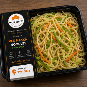Veg Hakka Noodles (non Spicy )