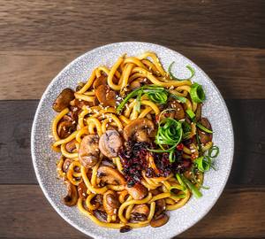 Mushroom noodles