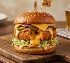 Oxy King Cheese Lava Burger