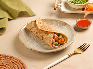 Aloo Tikka Wheat Wrap