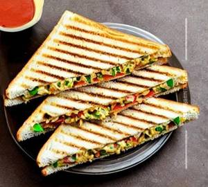Paneer grilled sandwich