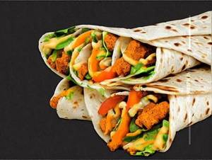 Veg Nuggets Wrap