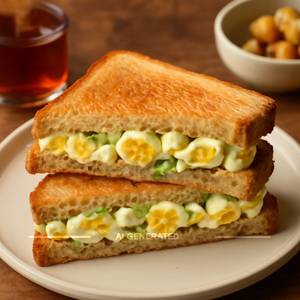 Boiled Egg Sandwich