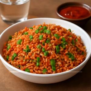 Veg Fried Rice Schezwan