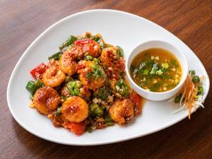 Garlic Chilli Butter Prawns