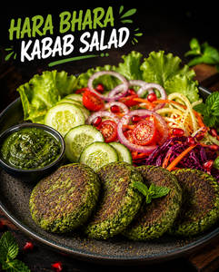 Hara Bhara Kabab Salad