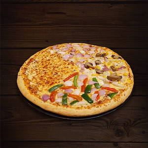 Giant Pizza 4 In 1 VEG Party Platter