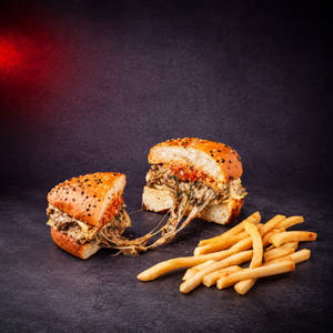 Two-mush Cheese + Small Fries