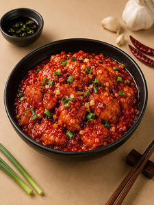 Chicken In Schezwan Sauce