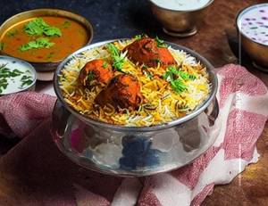 "Chicken Tikka Biryani"