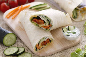 Veg Patty Wrap