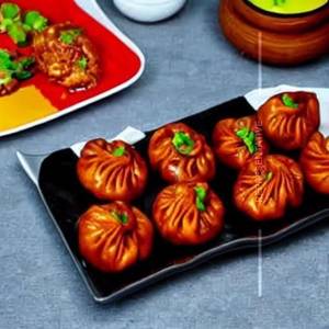 Veg Black Bean Momos (6pcs)