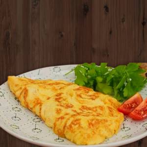 Double Egg Plain Amlette