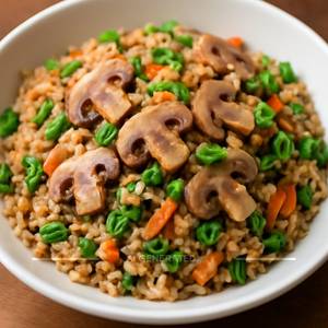 Mushroom Fried Rice