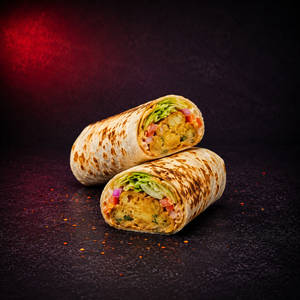 Aloo Tikki Wrap